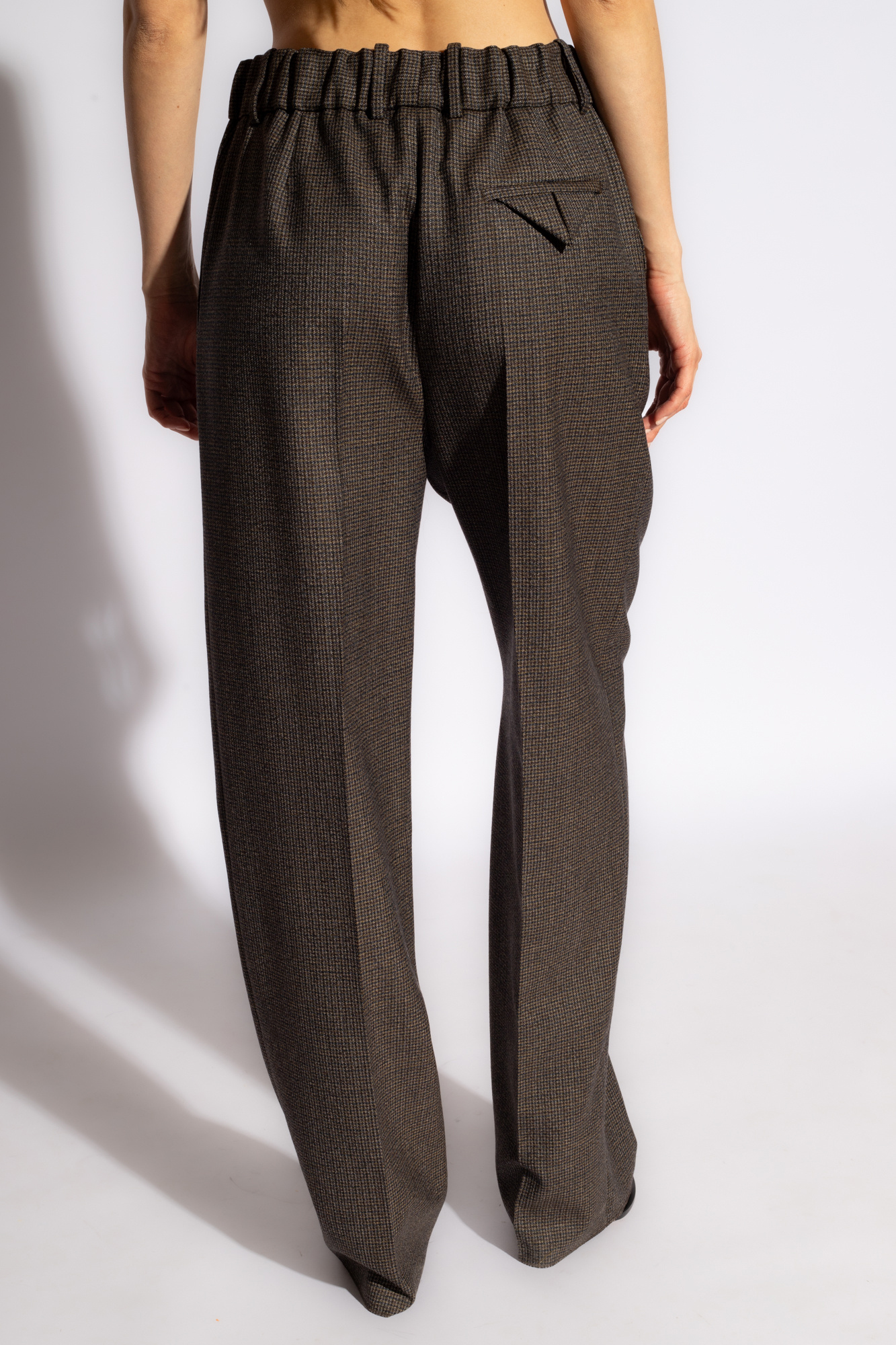 VIP【送料関税込】BOTTEGA VENETA VELVET STRAIGHT TROUSERS Bottega Veneta Men's Knotted Stripe Trousers | Neiman Marcus